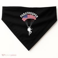 Airborne Paratrooper Military Soldier Army Parachute USA-Made Doggie Bandana thumb 0