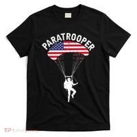 Airborne Paratrooper Military Soldier Army Parachute T-Shirt thumb 0