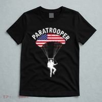 Airborne Paratrooper Military Soldier Army Parachute T-Shirt thumb 5