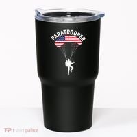 Airborne Paratrooper Military Soldier Army Parachute Tumbler thumb 0
