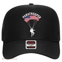 Airborne Paratrooper Military Soldier Army Parachute Hat thumb 0