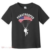 Airborne Paratrooper Military Soldier Army Parachute Toddler T-Shirt thumb 0