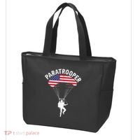Airborne Paratrooper Military Soldier Army Parachute Tote Bag thumb 3