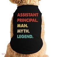 Assistant Principal Man Myth Legend Doggie Tank thumb 0