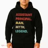 Assistant Principal Man Myth Legend Hoodie thumb 2