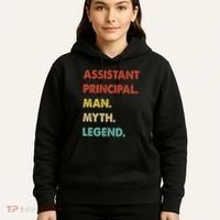 Assistant Principal Man Myth Legend Hoodie thumb 5