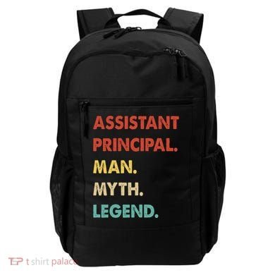Assistant Principal Man Myth Legend Backpack