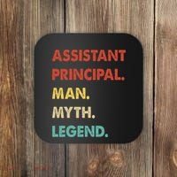Assistant Principal Man Myth Legend Coaster thumb 0