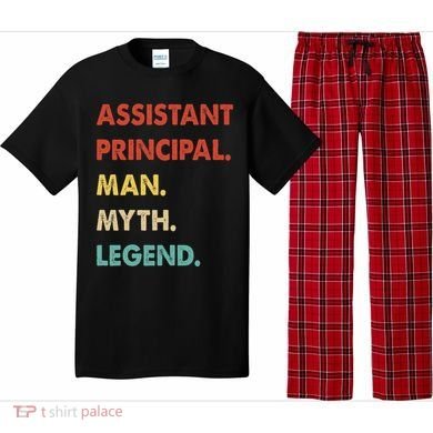 Assistant Principal Man Myth Legend Pajama Set