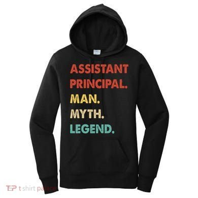 Assistant Principal Man Myth Legend Women's Hoodie