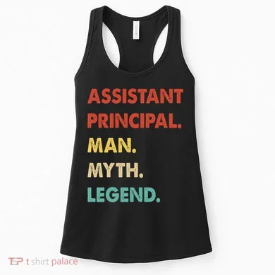 Assistant Principal Man Myth Legend Women's Tank Top
