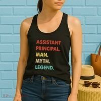 Assistant Principal Man Myth Legend Women's Tank Top thumb 2