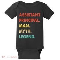 Assistant Principal Man Myth Legend Baby Bodysuit thumb 0