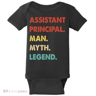 Assistant Principal Man Myth Legend Baby Bodysuit