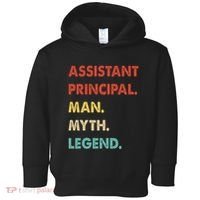 Assistant Principal Man Myth Legend Toddler Hoodie thumb 0