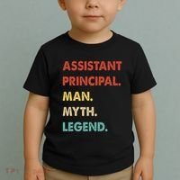 Assistant Principal Man Myth Legend Toddler T-Shirt thumb 2