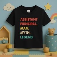Assistant Principal Man Myth Legend Toddler T-Shirt thumb 3