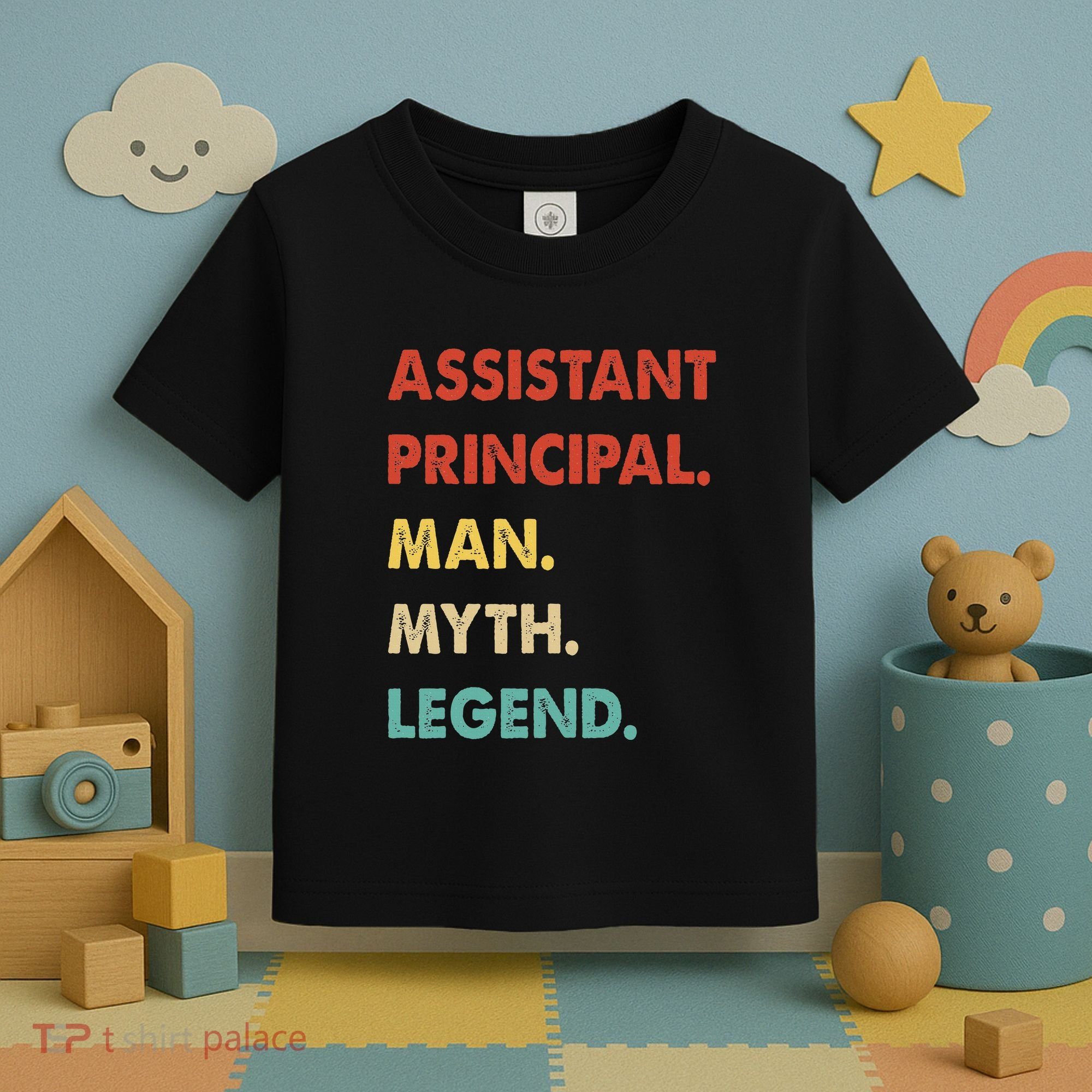 Assistant Principal Man Myth Legend Toddler T-Shirt