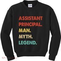 Assistant Principal Man Myth Legend Kids Sweatshirt thumb 0