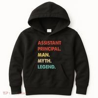 Assistant Principal Man Myth Legend Kids Hoodie thumb 0