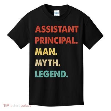 Assistant Principal Man Myth Legend Kids T-Shirt