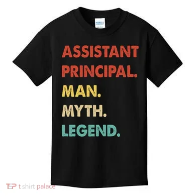 Assistant Principal Man Myth Legend Kids T-Shirt