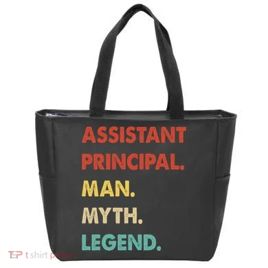 Assistant Principal Man Myth Legend Tote Bag