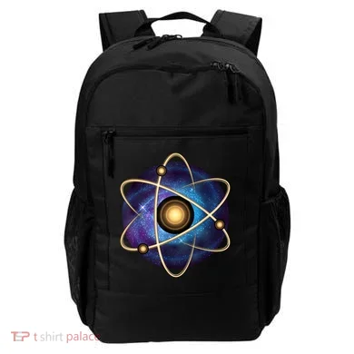 Atom Proton Neutron Physics Backpack