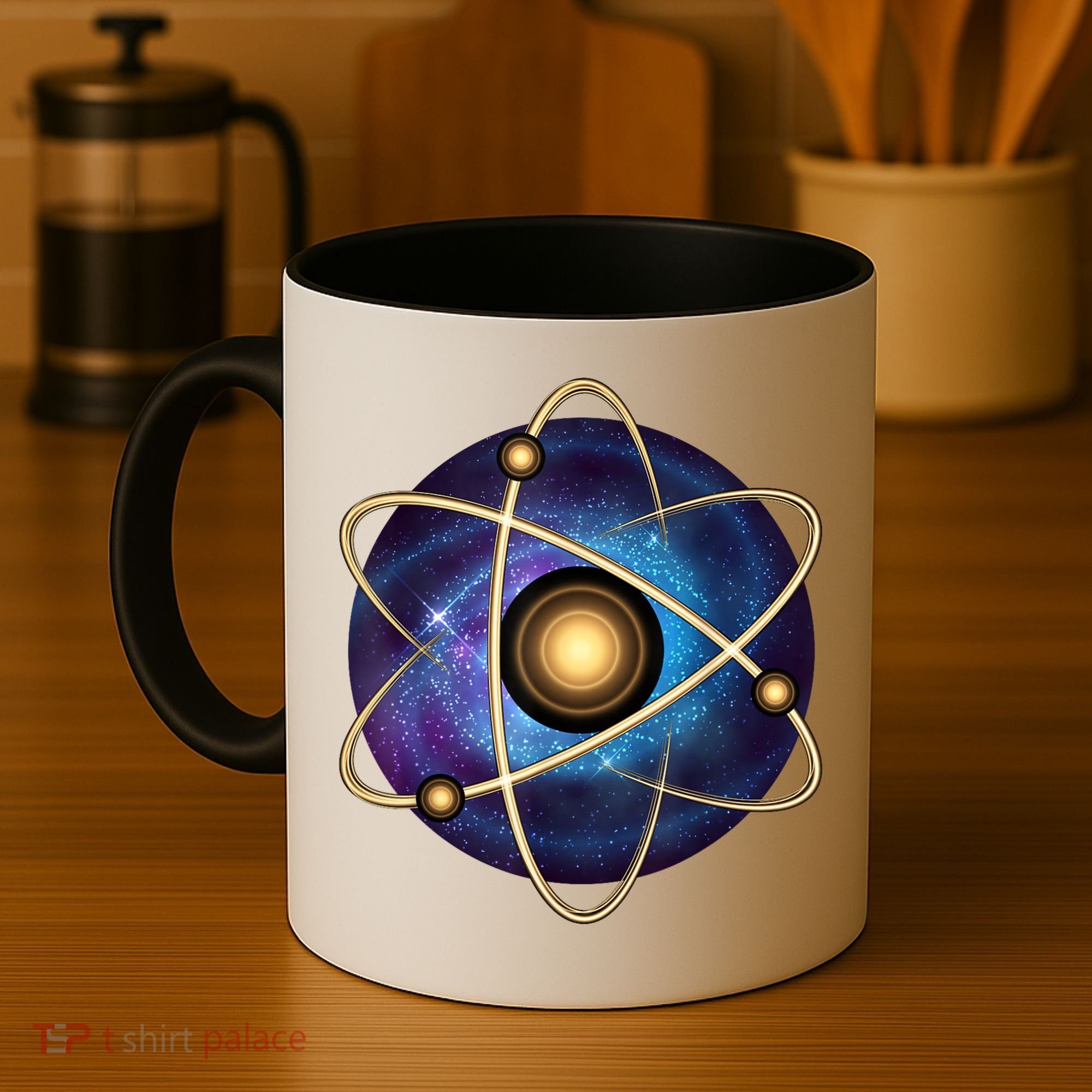 Atom Proton Neutron Physics Coffee Mug
