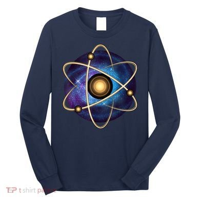 Atom Proton Neutron Physics Long Sleeve Shirt