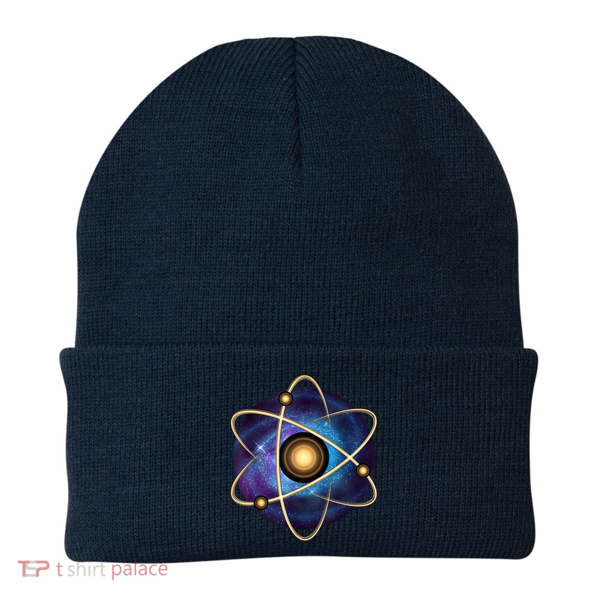 Atom Proton Neutron Physics Beanie