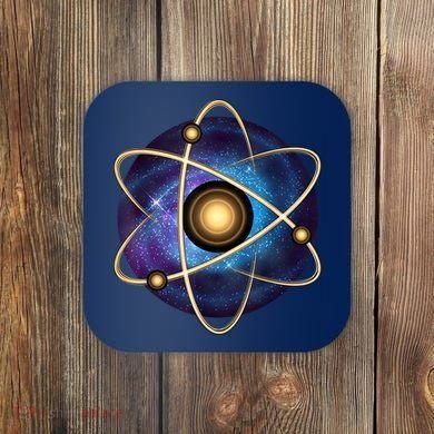 Atom Proton Neutron Physics Coaster