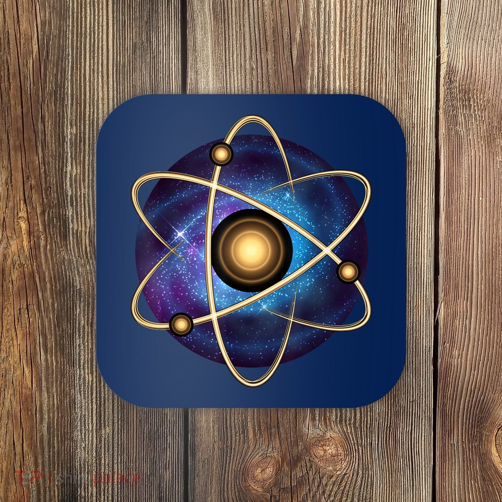Atom Proton Neutron Physics Coaster