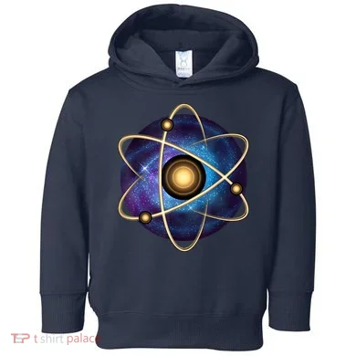 Atom Proton Neutron Physics Toddler Hoodie