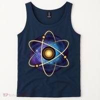 Atom Proton Neutron Physics Tank Top thumb 2