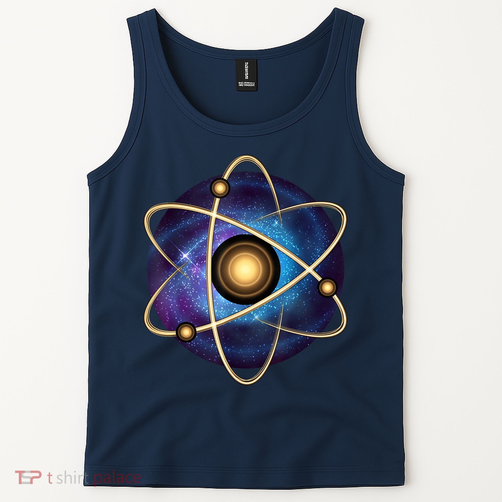 Atom Proton Neutron Physics Tank Top