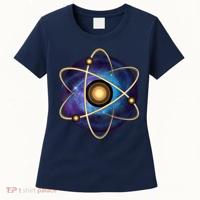 Atom Proton Neutron Physics Women's T-Shirt