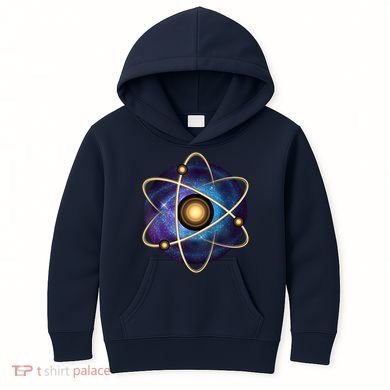 Atom Proton Neutron Physics Kids Hoodie