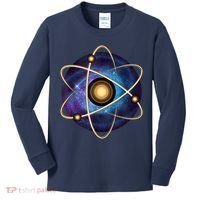 Atom Proton Neutron Physics Kids Long Sleeve Shirt thumb 0