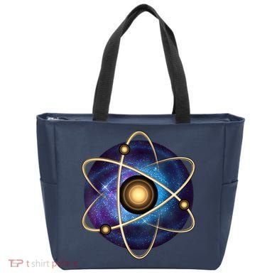 Atom Proton Neutron Physics Tote Bag