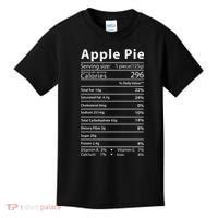 Apple Pie Nutrition Facts Label Costume Thanksgiving Kids T-Shirt thumb 0