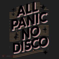 All Panic No Disco Funny Retro Quote Women's Sweatshirt thumb 2