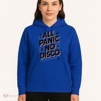 All Panic No Disco Funny Retro Quote Hoodie thumb 5