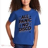 All Panic No Disco Funny Retro Quote Kids T-Shirt thumb 2