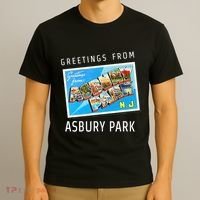 Asbury Park New Jersey Nj Travel Souvenir Gift Postcard T-Shirt thumb 3