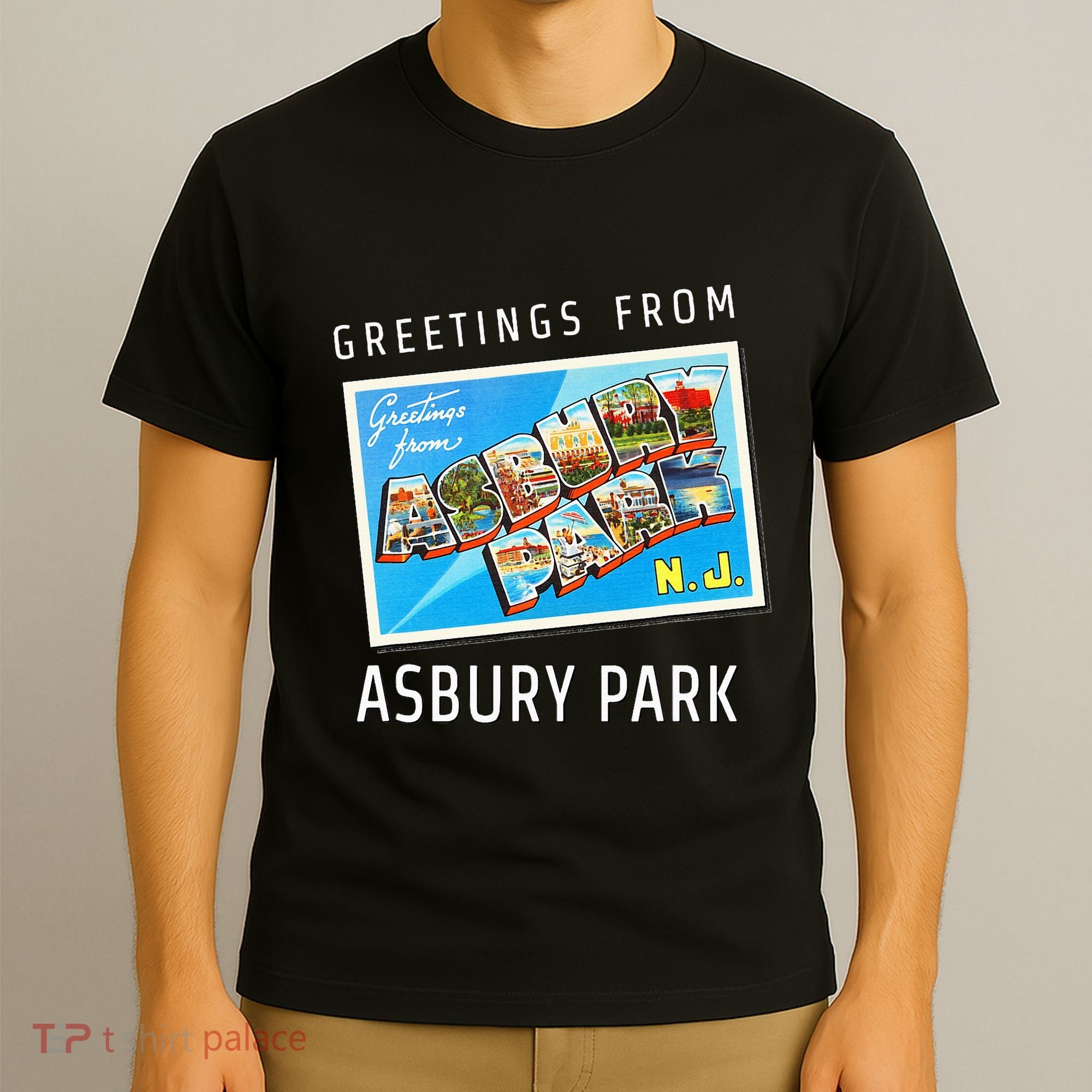 Asbury Park New Jersey Nj Travel Souvenir Gift Postcard T-Shirt