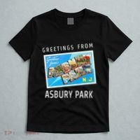 Asbury Park New Jersey Nj Travel Souvenir Gift Postcard T-Shirt thumb 5