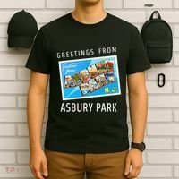 Asbury Park New Jersey Nj Travel Souvenir Gift Postcard T-Shirt thumb 6