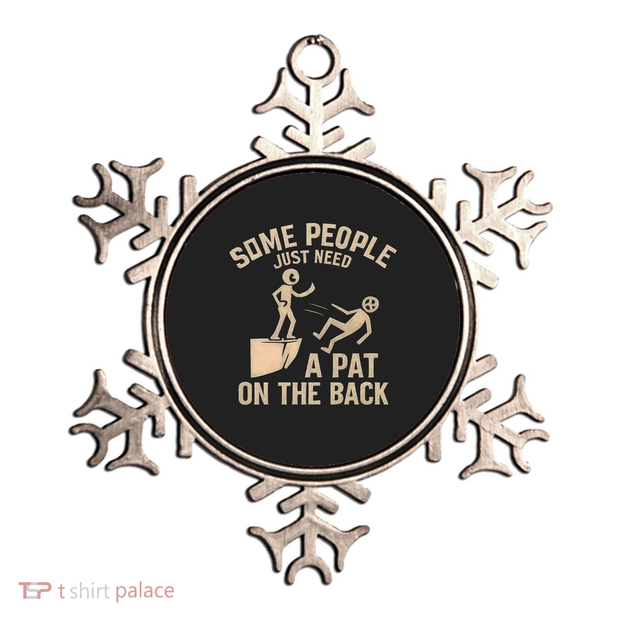 A Pat on the Back - Perfect for Father's Day Gifts Ornament