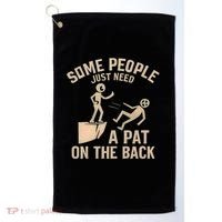 A Pat on the Back - Perfect for Father's Day Gifts Golf Towel thumb 0